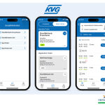 Mit KVG mobil bietet die Kasseler Verkehrs-Gesellschaft (KVG) eine neue App für Verbin-dungsauskunft und Ticketkauf. Umgesetzt wurde diese von HanseCom.